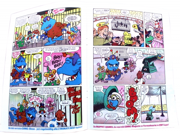 Jim Henson's Die Muppet Babies Comic Magazin Nr. 8: Die verrückteste Show der Welt! von Interpart